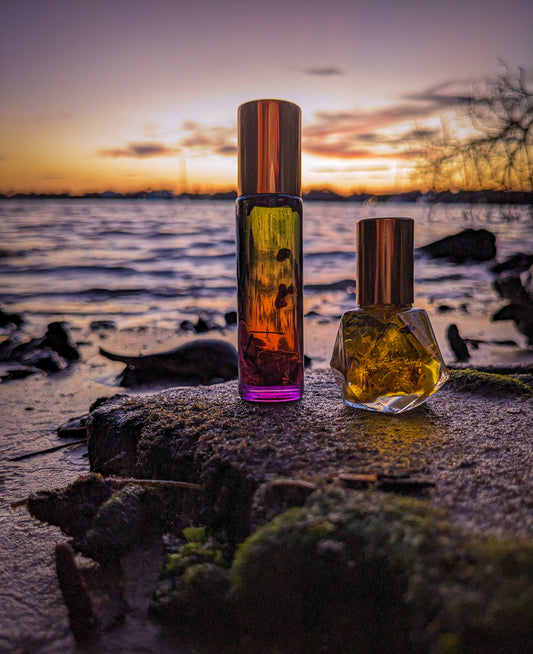 New Moon | Lily of the Valley + Tangerine | Bright + Floral Roll-On Perfume Oil