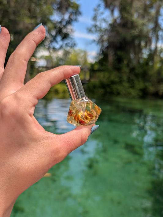 Flourish | White Lotus | Clean Floral Roll-On Perfume Oil