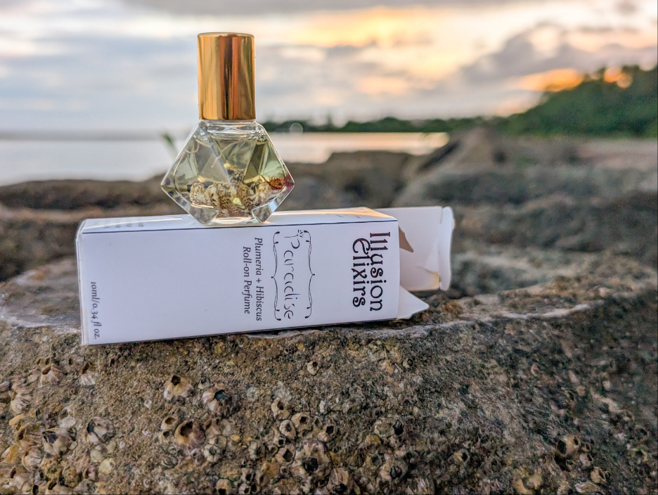 Paradise | Plumeria + Hibiscus | Clean Tropical Roll-On Perfume