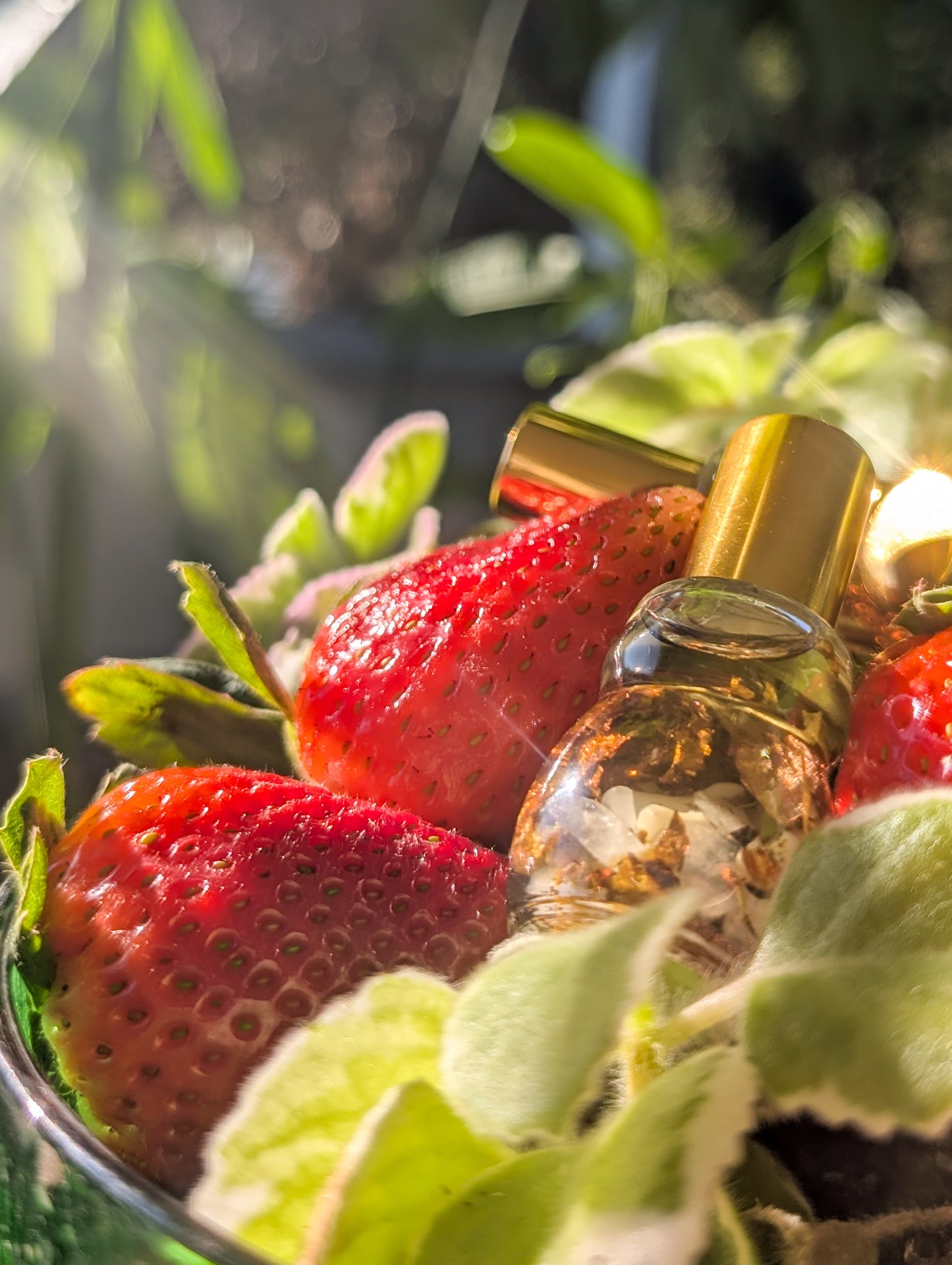 Aphrodite | Strawberry + Magnolia Passion Flower + Bergamot | Sweet Fruity Floral Roll-on Goddess Perfume Oil