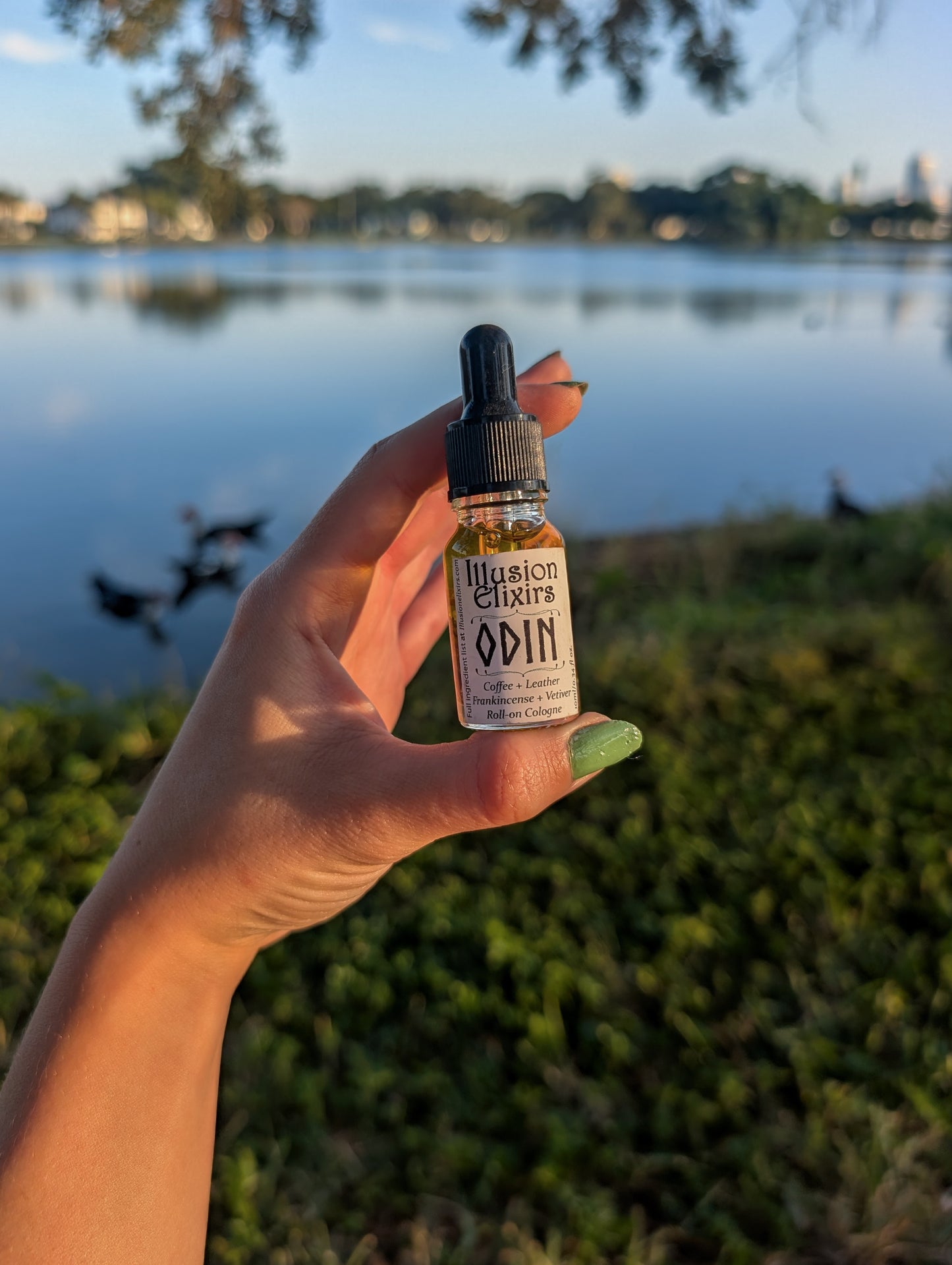 Odin Coffee + Leather + Frankincense + Vetiver | Bold Earthy Roll-on Essential Oil Perfume