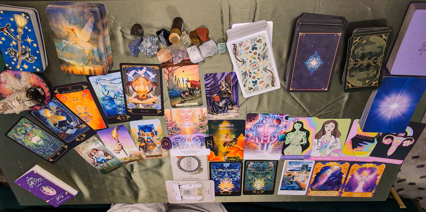 Mystical Meeting with Mother Illusion (In Person Tarot Reading)