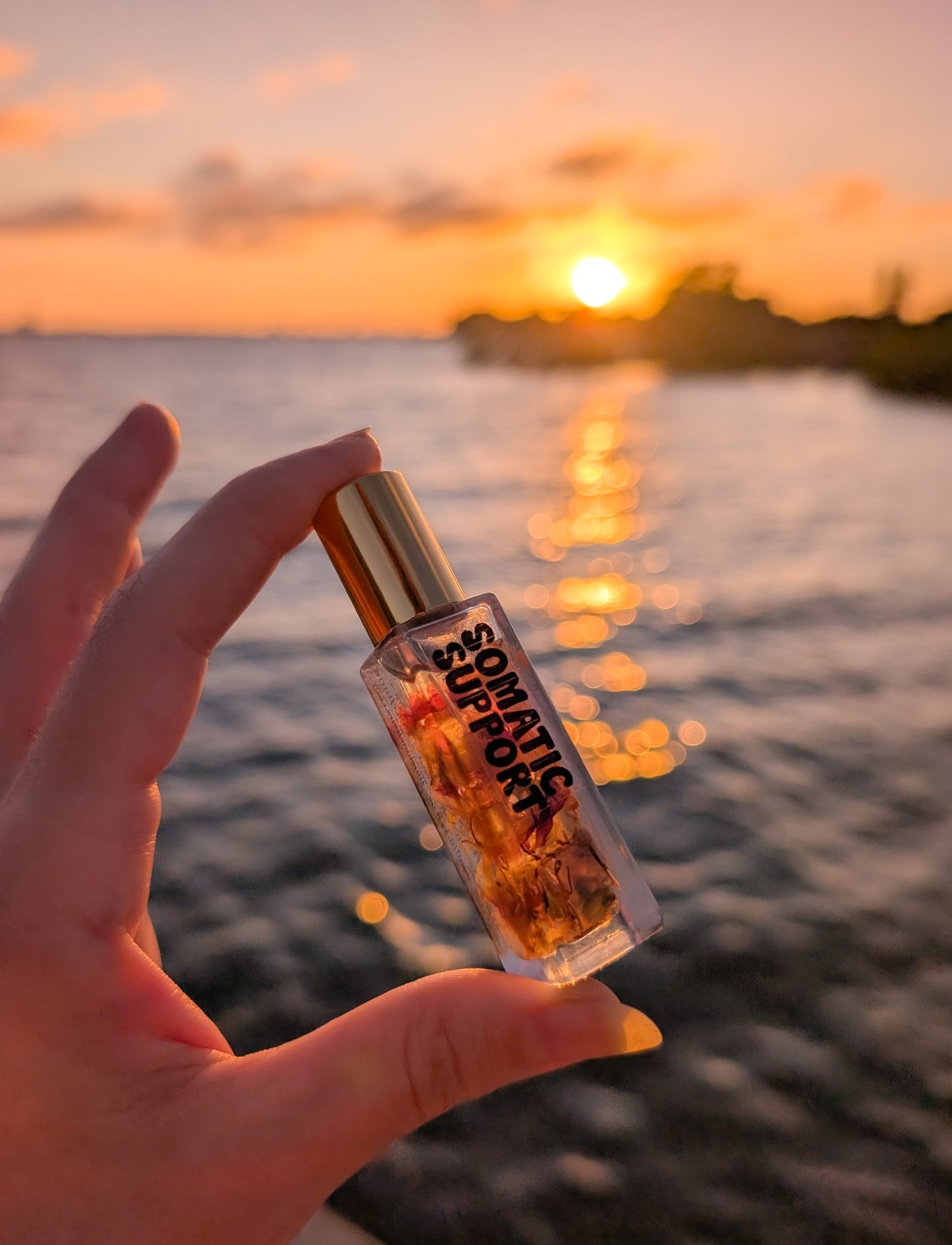 Somatic Support | Jasmine + Ylang Ylang + White Tea| Heart-Centered Floral Roll-On Aromatherapy Oil Perfume