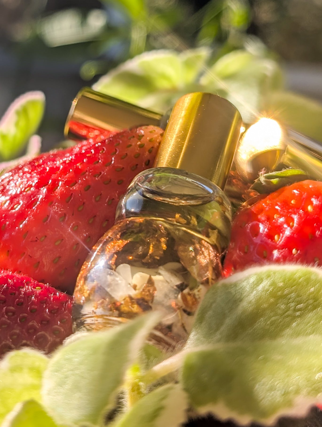 Aphrodite | Strawberry + Magnolia Passion Flower + Bergamot | Sweet Fruity Floral Roll-on Goddess Perfume Oil